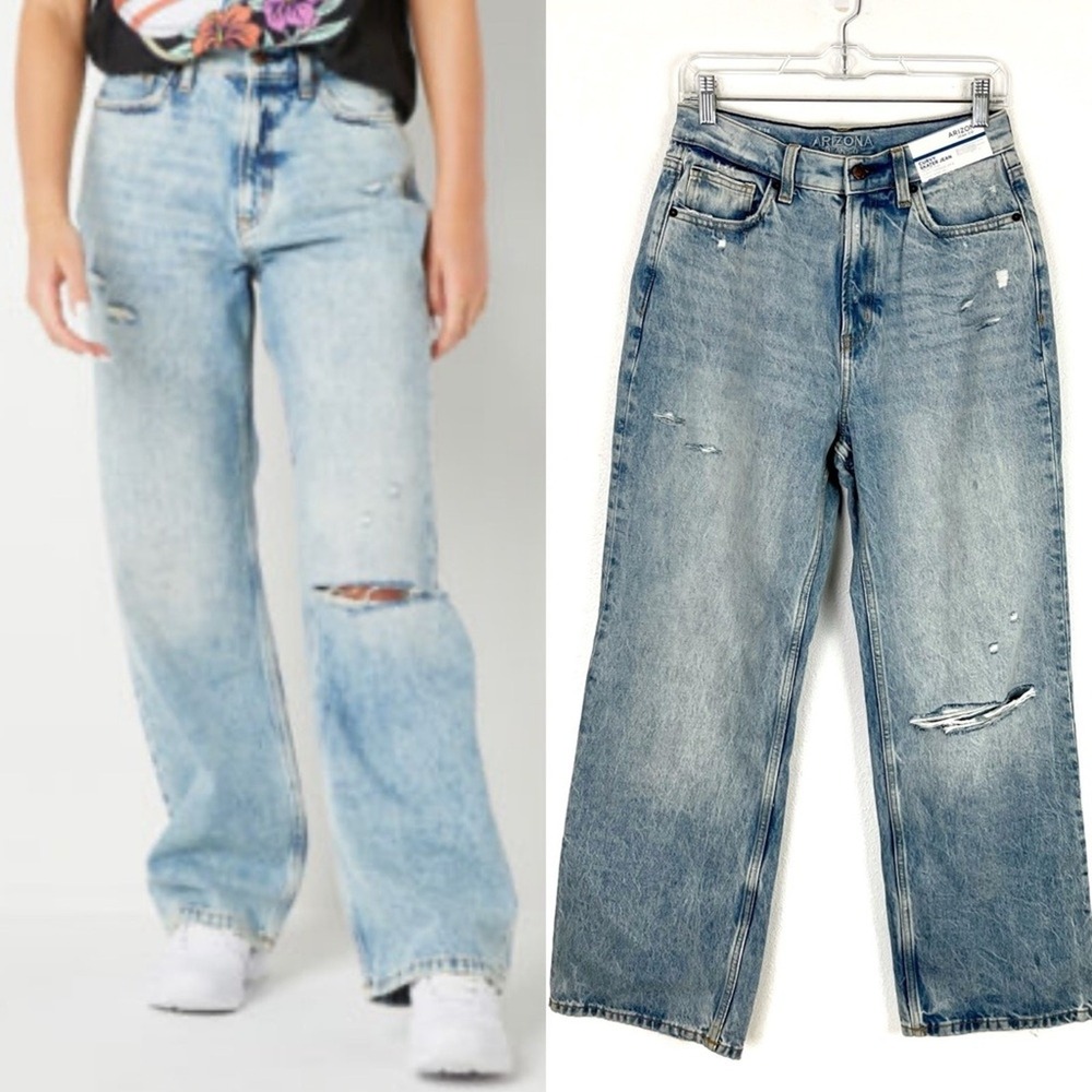 Arizona Jeans High Rise Curvy Skater NWT